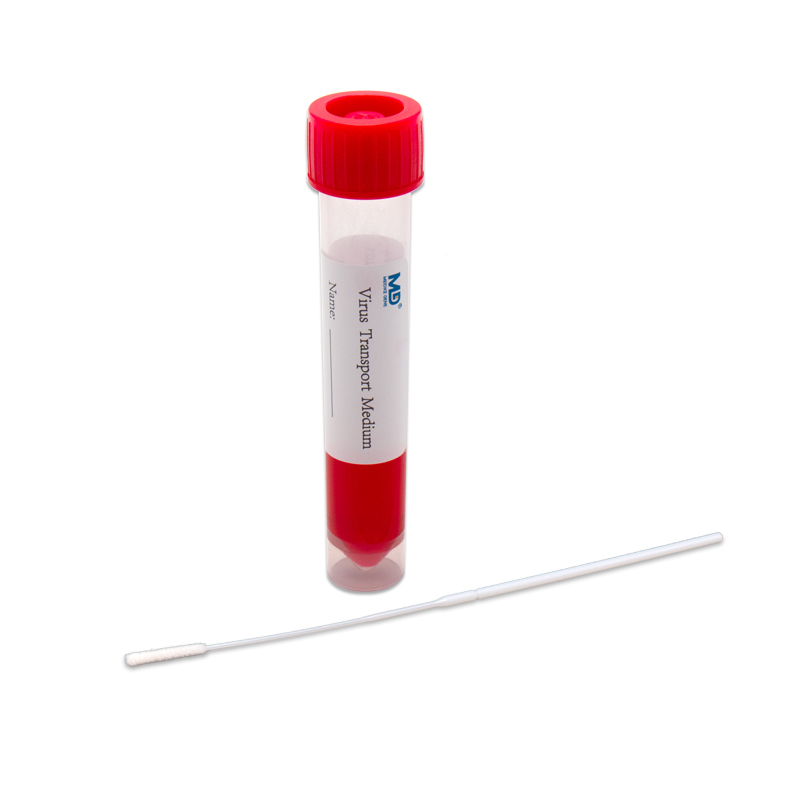 Disposable Vtm Kit With Nasal Swab Or Oral Swab Meidike Gene
