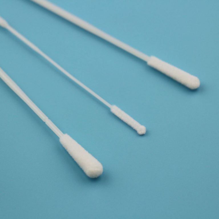 Disposable Mid Turbinate Nasal Flocked Swab Medico Flocked Swabs Foam Swab Chg Swab Stick